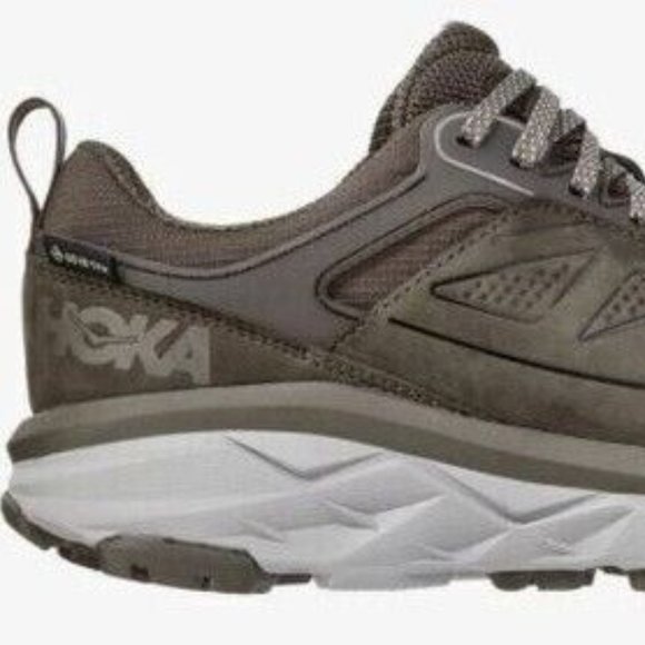 HOKA ONE CHALLENGER LOW GORE-TEX MBHT BROWN Women’s TRAIL HIKING Shoe sz 9 - Picture 3 of 6